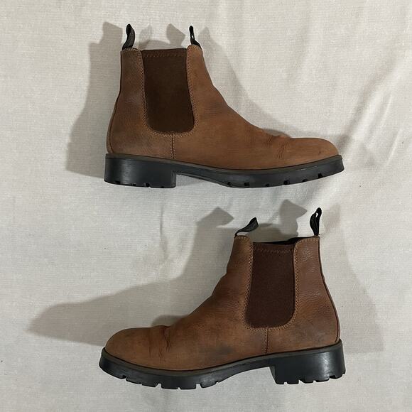 Dubarry of Ireland Brown Leather Gore-Tex Chelsea Boots Men\'s US 11 EU 45